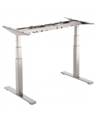 Bureau réglable en hauteur Cambio™ (Structure seule) - Argent