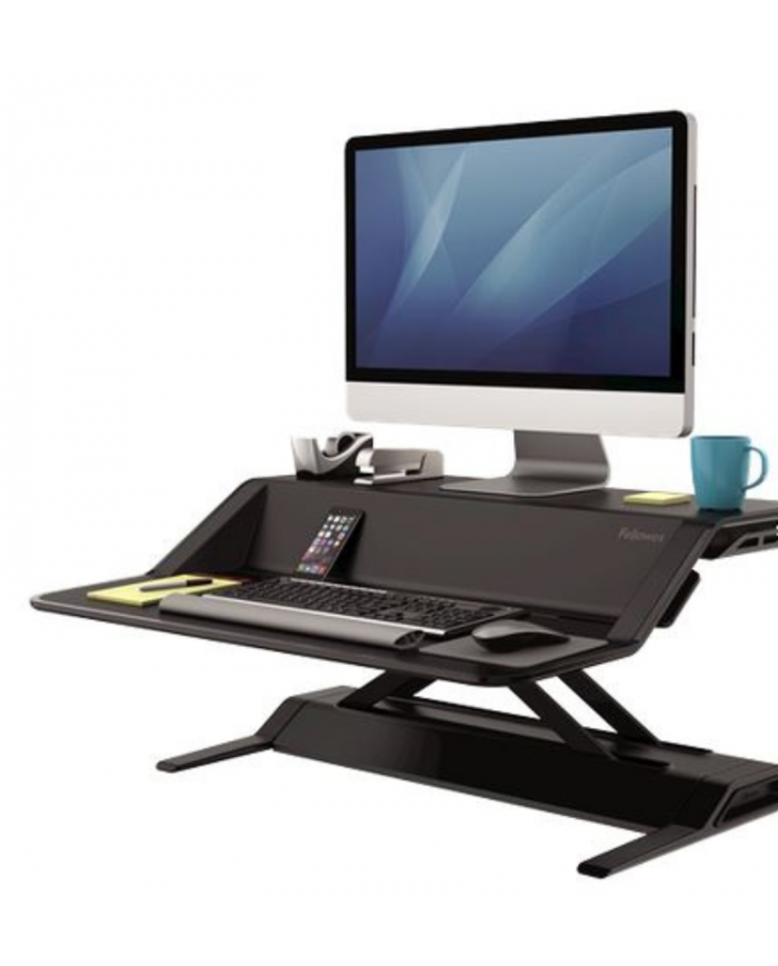 Plate-forme de travail Assis-debout Lotus™ - Noir