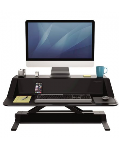 Plate-forme de travail Assis-debout Lotus™ - Noir