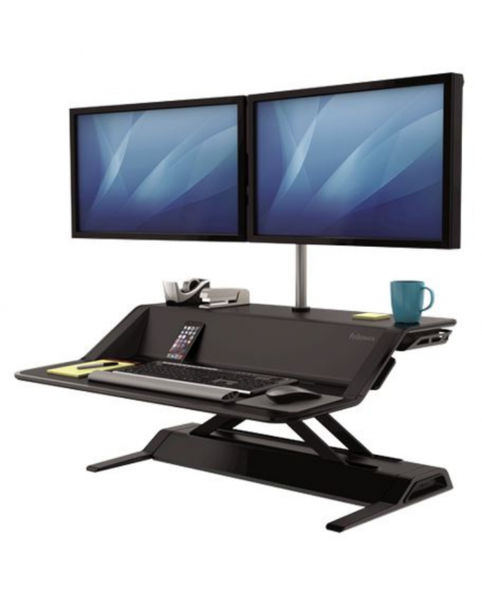 Plate-forme de travail Assis-debout Lotus™ - Noir