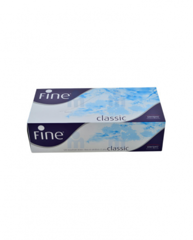 Lot de 6 boites de 120 mouchoirs Fine Classic