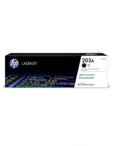 Toner HP LaserJet d'origine HP 203A Noir (CF540A)