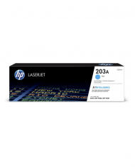 Toner HP LaserJet d'origine HP 203A Noir (CF540A)