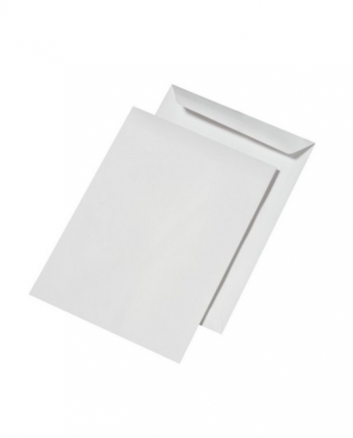 Boite de 250 pochettes blanches express 320x420mm 100G