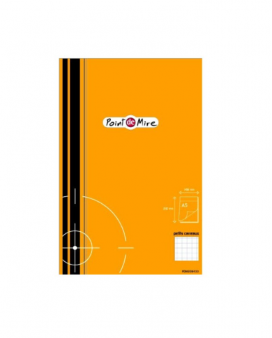 Lot de 5 Bloc-notes POINT DE MIRE A5 13,5x21 cm