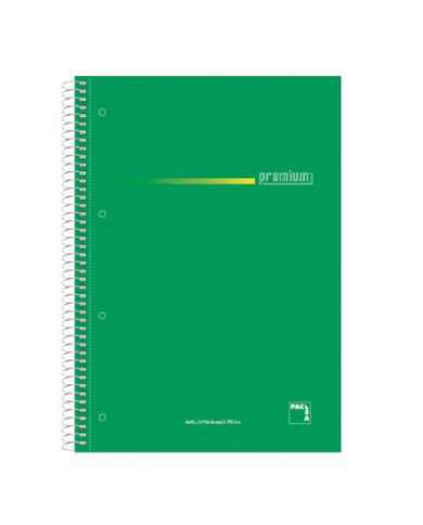 Cahier A5 spirale PACSA Premium 5x5 320 Pages