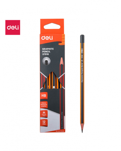 Boite de 12 crayons HB Deli E37016