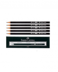 Boite de 12 Crayons 1111 Faber Castell Coul Noir