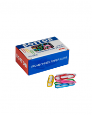 LOT DE 10 TROMBONES BOSTON PLASTIES 28MM