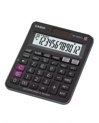 Calculatrice de bureau CASIO 12 digits MJ-120D PLUS