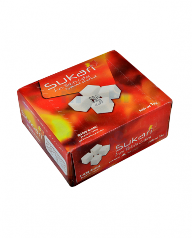 Sucre blanc en petits cubes 1Kg - SUKARI