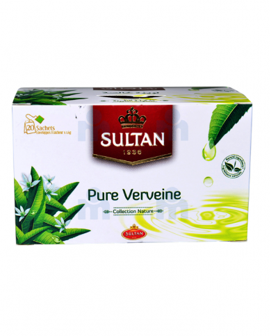 Infusion pure verveine 20 sachets 32g - SULTAN