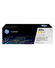 Toner HP LaserJet d'origine HP 305A Cyan CE411A