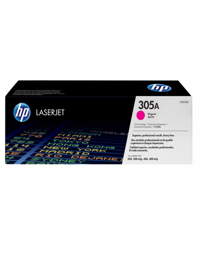 Toner HP LaserJet d'origine HP 305A Cyan CE413A