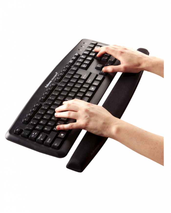 Repose-poignets Fellowes pour clavier Ergo Mouss' Noir