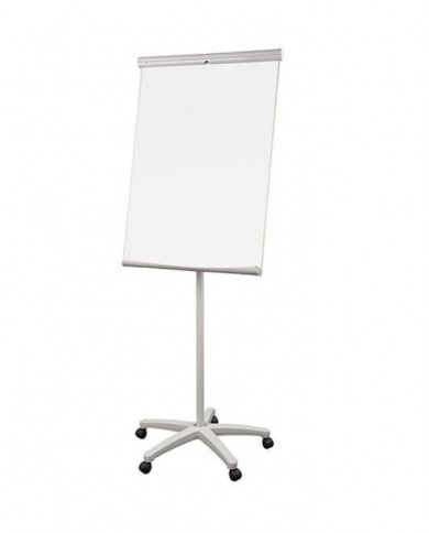 Chevalet de conférence OFFICE LINE 100x70 cm avec roulettes