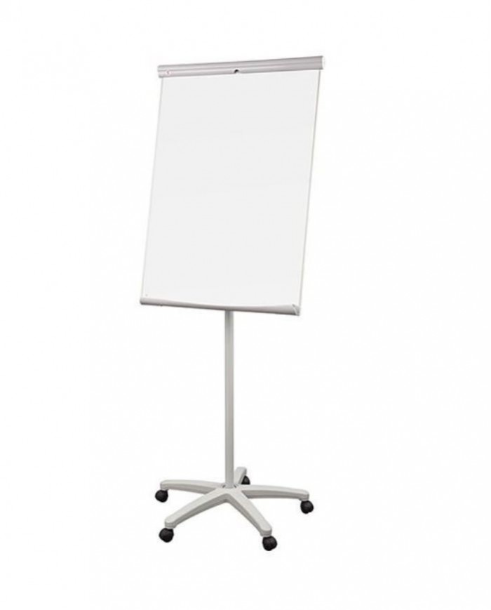 Chevalet de conférence OFFICE LINE 100x70 cm avec roulettes