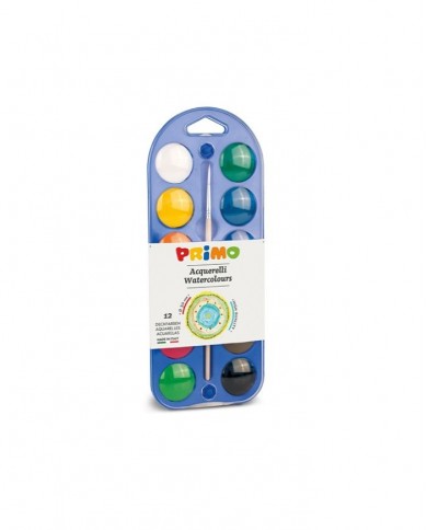 Lot de 12 peintures à eau107A12A 12C