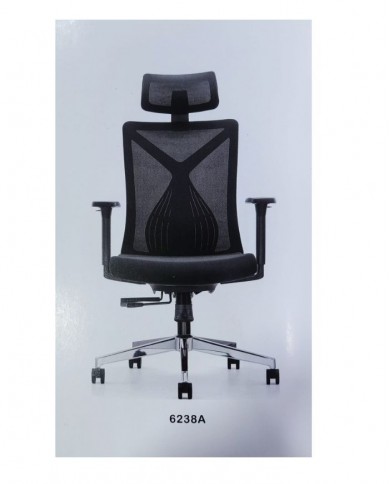 Fauteuil Président en tissu mesh 6238A avec Mécanisme synchrone réglable