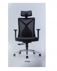 Fauteuil Président en tissu mesh 6223A avec accoudoirs fixes