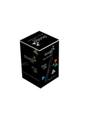 Paquet de 50 Stylos à bille Scolia Pens Triangulaire 1 mm Noir