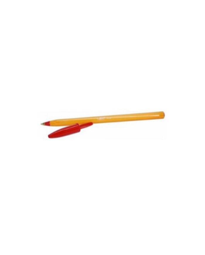 Boîte De 50 Stylos Bille BIC Orange Fine Rouge