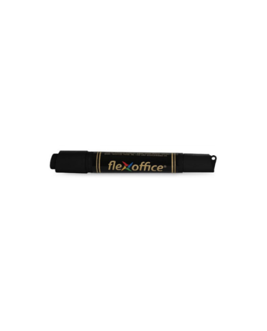 Boite de 12 marqueurs permanent noir FLEXOFFICE