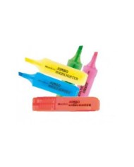 Boite de 12 surligneurs MONAMI 604 Coloris au choix