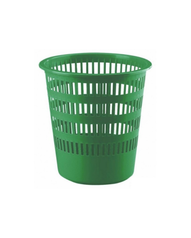 Corbeille à papier verte EXPRESS