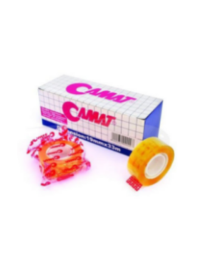 Lot de 8 rubans adhésifs CAMAT 19 x 33 mm